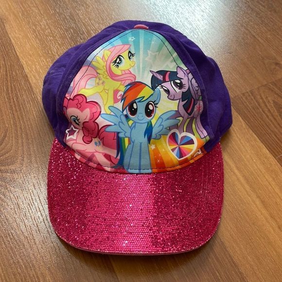 My Little Pony Other - My Little Pony Pink Sparkle Rim baseball hat